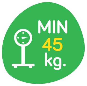 MAX 45 kg.