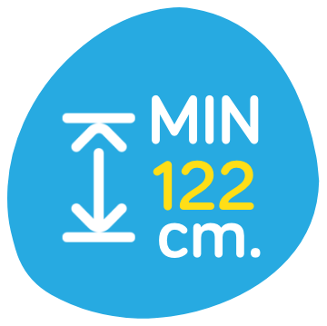 MIN 122 CM.